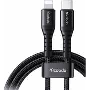 Mcdodo iPhone Charging USB-C to Lightning Cable 3m Black - CA-5632