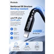 Mcdodo iPhone Charging USB-C to Lightning Cable 3m Black - CA-5632