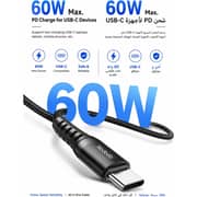 Mcdodo 60W USB-C to USB-C Cable 1m Black - CA-5641
