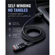 Mcdodo Magnetic 6A USB-A to USB-C Cable 1.2m Black - CA-5650