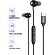 Mcdodo HP-5830 Wired In Ear Earphones Black
