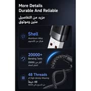 Mcdodo 3A USB-A to Lightning Cable 1.2m Black - CA-6000