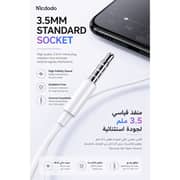 Mcdodo HP-6081 Wired In Ear Earphones White