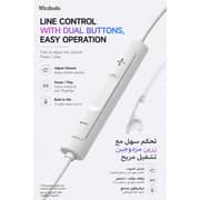 Mcdodo HP-6081 Wired In Ear Earphones White