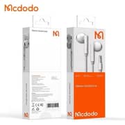 Mcdodo HP-6081 Wired In Ear Earphones White