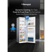 Bompani Top Mount Refrigerator 298L Dark Silver - BR410