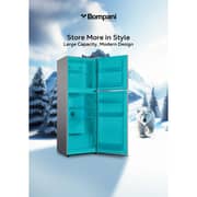 Bompani Top Mount Refrigerator 298L Dark Silver - BR410