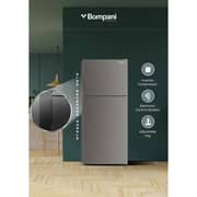 Bompani Top Mount Refrigerator 298L Dark Silver - BR410
