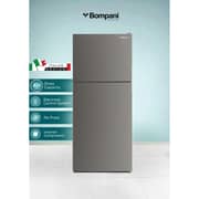 Bompani Top Mount Refrigerator 298L Dark Silver - BR410