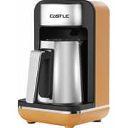 Castle Gold/Silver Turkish Coffee Machine With One Program - TCM7010G
