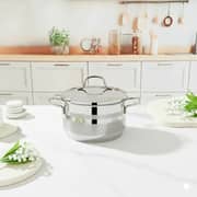 Julia Steel 26cm Casserole with Lid 1pc - 9259434