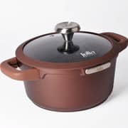 Julia Elite Mocha 20cm Casserole With Lid 1pc - JU1171