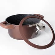 Julia Elite Mocha 20cm Casserole With Lid 1pc - JU1171