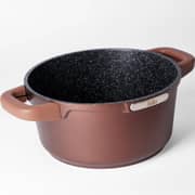 Julia Elite Mocha 24cm Casserole With Lid 1pc - JU1172