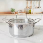 Julia Steel Tec 26cm Casserole with Lid 1pc - Ju1274