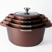 Julia Elite Mocha Cookware 8pc Set - Ju1282