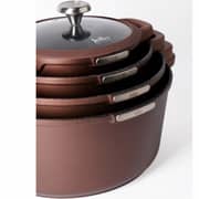 Julia Elite Mocha Cookware 8pc Set - Ju1282