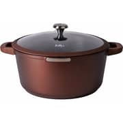 Julia Elite Mocha 36cm Casserole with Lid 1pc - Ju1283