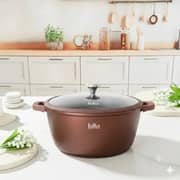 Julia Elite Mocha 40cm Casserole with Lid 1pc - Ju1284