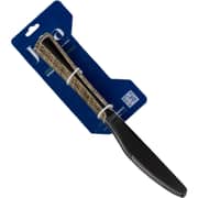 Julia Stainless Steel Gold Edge Knife 3pc Set - Ju24-899