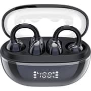 XO OWS Pods Wireless Open Ear Clip-On Earbuds Blue/Black