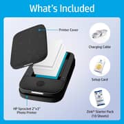 HP Sprocket 2nd Edition Portable Photo Printer - HPISPB