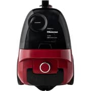 Hisense Canister Vacuum Cleaner Red/Black - HVC2202G4AHR