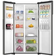 Haier HRF-668VNFMSL (UK3) Side By Side Refrigerator
