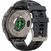 Garmin Fenix 9 Pro Smartwatch Titanium with Graphite/Black Silicone Band