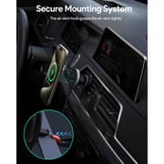 Aukey MagFusion Wireless Car Mount Gray - HD-MC13AP-GY