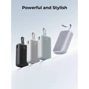 Aukey Spark Sling Neo Power Bank 10000mAh Silver White - PB-Y61-WH