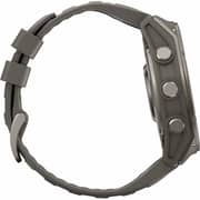 Garmin FENIX 9 Smartwatch Titanium with Pebble Gray Silicone Band