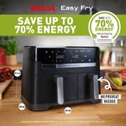 Tefal Dual Easy Fry 8.3L Air Fryer - EY901840