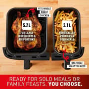 Tefal Dual Easy Fry 8.3L Air Fryer - EY901840