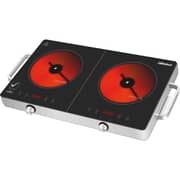 Nobel 2 Burner Infrared Cooker Black - NIC20I