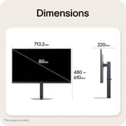 LG UltraGear G6 QHD IPS Gaming Monitor 32inch - 32G620B