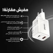 Cardoo 45W GaN Fast Charger – White | CGLAEU05W
