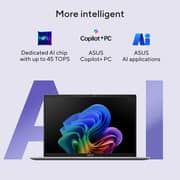 Asus Vivobook 14 (2026) Copilot+ PC - Snapdragon X X1-26-100 / 14inch FHD / 1TB SSD / 16GB RAM / Windows 11 Home / English & Arabic Keyboard / Platinum Gold / Middle East Version - [X1407QA-LY146W]