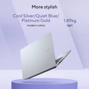 Asus Vivobook 14 (2026) Copilot+ PC - Snapdragon X X1-26-100 / 14inch FHD / 1TB SSD / 16GB RAM / Windows 11 Home / English & Arabic Keyboard / Platinum Gold / Middle East Version - [X1407QA-LY146W]