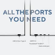 ASUS Zenbook S 14 (2026) Copilot+ PC - 3rd Series / Intel Core Ultra 9-386H / 14inch 3K / 1TB SSD / 32GB RAM / Shared Intel Graphics / Windows 11 Home / English & Arabic Keyboard / Gray / Middle East Version - [UX5406AA-SW452W]