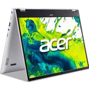 Acer Aspire Spin 14 2-in-1 Convertible (2026) Laptop - 1st Series / Intel Core Ultra 5-115U / 14inch WUXGA / 512GB SSD / 16GB RAM / Windows 11 Home / English & Arabic Keyboard / Silver / Middle East Version - [ASP14-51N]