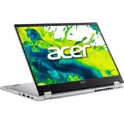 Acer Aspire Spin 14 2-in-1 Convertible (2026) Laptop - 1st Series / Intel Core Ultra 5-115U / 14inch WUXGA / 512GB SSD / 16GB RAM / Windows 11 Home / English & Arabic Keyboard / Silver / Middle East Version - [ASP14-51N]