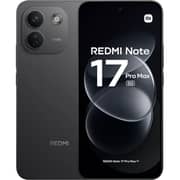 Xiaomi Redmi Note 17 Pro Max 5G 256GB 8GB RAM Black Dual Sim Smartphone