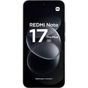 Xiaomi Redmi Note 17 Pro Max 5G 256GB 8GB RAM Black Dual Sim Smartphone
