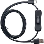 OBSBOT USB-A to USB-C Power Cable 1.5m Black - OCB-2107-CT