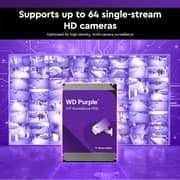 Western Digital Surveillance Internal Hard Drive 8TB Purple - WD85PURZ