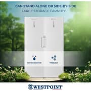 Westpoint Upright Freezer 332L White - WVM-3325E