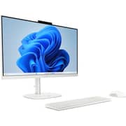 HP OmniStudio All-in-One (2026) Desktop - 3rd Series / Intel Core 5-320 / 23.8inch FHD / 512GB SSD / 16GB RAM / Shared Intel Graphics / Windows 11 Home / English & Arabic Keyboard / Cotton White / Middle East Version - [24-CZ0002NE]