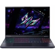 Acer Predator Helios Neo 16 AI Gaming (2026) Laptop - 2nd Series / Intel Core Ultra 9-275HX / 16inch QHD / 512GB SSD / 16GB RAM / 8GB NVIDIA GeForce RTX 5060 Graphics / Windows 11 Home / English & Arabic Keyboard / Black / Middle East Version