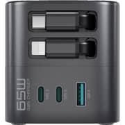 Heatz 5-in-1 Charging Station with Cable Black - ZA86